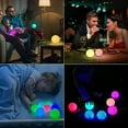 thumbnail image 2 of Led Color Changing Christmas Tree Lights 2 Pack 16 Ribbon Remote Control Ip68 Floating Pool Lights for Swimming Pool Hot Tub Pond Beach Party Decoration, 2 of 9