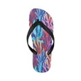 thumbnail image 2 of Unisex Flip Flops - Summer Beach Sandals - Painted Coral - S=W7/W8=M6/M7, 2 of 3