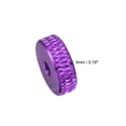 thumbnail image 4 of Flat Knurled Nut - M3 x 12mm x 4mm Thumb Nuts Lock Adjusting Nuts Aluminum Alloy Purple 10Pcs, 4 of 4