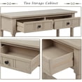 thumbnail image 3 of Harper & Bright Designs Console Table Sideboard Wooden Sofa Table with 2 Drawers and Bottom Shelf for Bedroom, 3 of 7