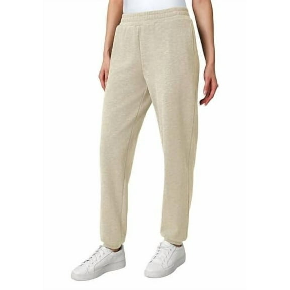 Mondetta Women's Heathered Fleece Jogger XXL Irish Cream