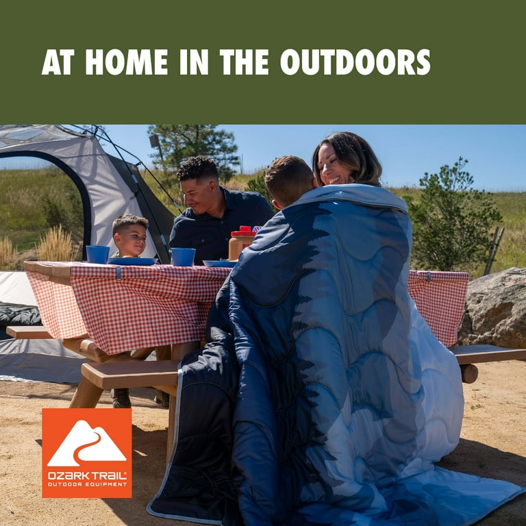 【売り切り御免！】 Ozark Trail Packable Blanket, 70 アウトドア寝具
