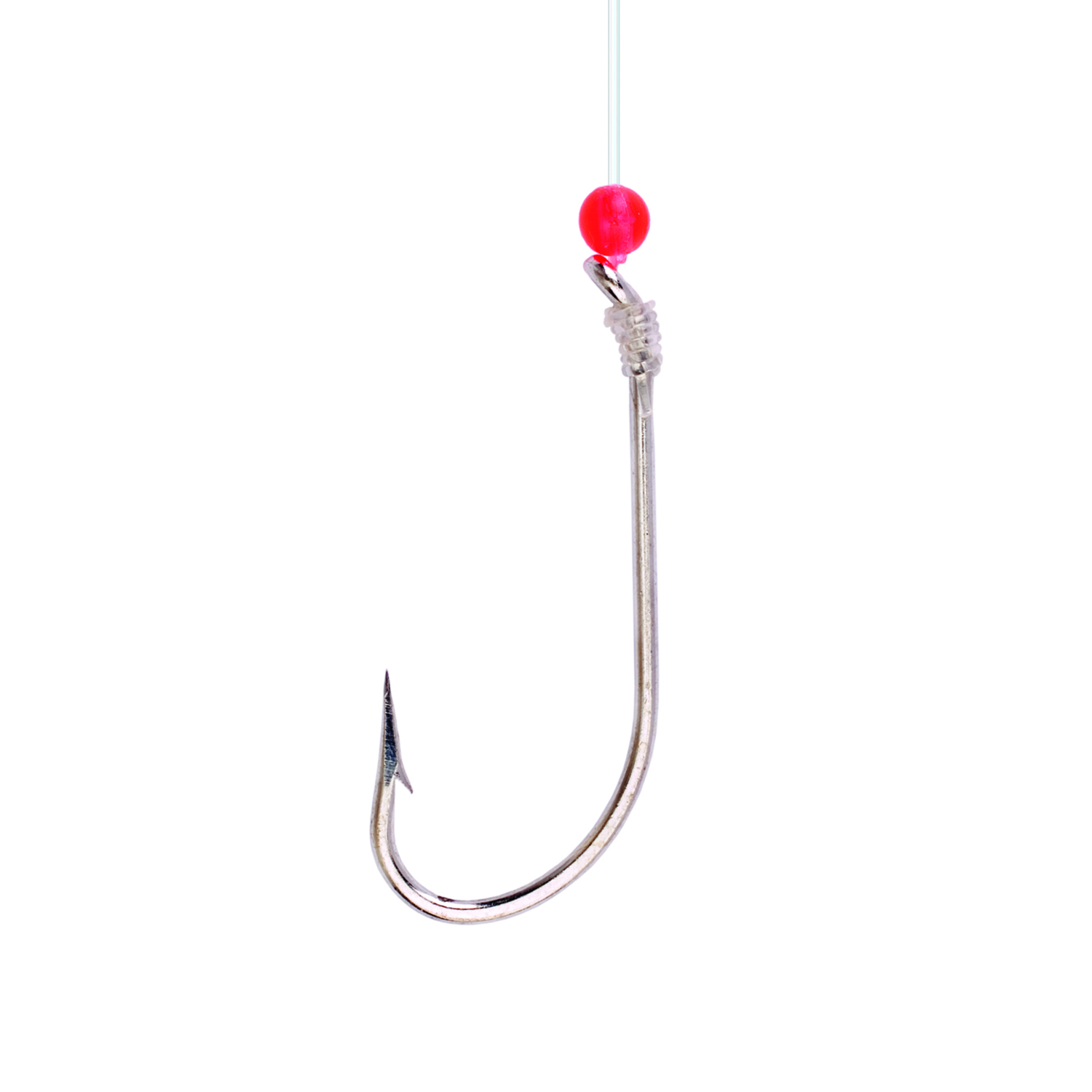 (5 pack) Lazer Sharp 9180H-1/0 Oshaughnessy Size 1/0 Snelled Hooks, 5 Count