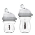 thumbnail image 1 of Set de biberones haakaa Gen.3 de vidrio natural de 125 ml y 180 ml, 1 of 8