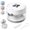 White, variant on All-in-One Retainer Case with Cleaning Basket & Mirror, Denture Soaking Cup with Removable Tray, Portable Mouth Guard Storage Box for Retainers, Dentures, Night Guards, Travel & Daily Use (White)