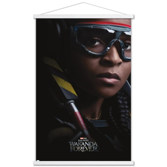 Marvel Black Panther: Wakanda Forever - Ironheart One Sheet Wall Poster with Magnetic Frame, 22.375" x 34"
