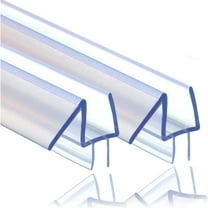 3 Pack 0.39 x 15.7" Shower Door Bottom Seal Shower Door Sweep - Frameless Glass Shower Door Seal Strip - Stop Shower Leaks and Create a Water Barrier