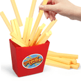 thumbnail image 4 of Jouet de Frites à Tirer Amusant Fête Multijoueur Jeu de Table Farce Rebond Frites Jeu de Table (style Autocollant Aléatoire), 4 of 6
