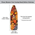 thumbnail image 5 of HELLHERO Standard Size Ironing Board Cover Protector Shell Turkey Pumpkin Ironing Board Covers with Cozy Nose Pocket Dirt-Resistant Household Iron Boards Covers, 5 of 5