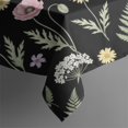thumbnail image 5 of Pioneer Flower Floral Print Pattern Square Tablecloth, Waterproof Wipeable Spillproof Washable Table Cover for Home Kitchen Party Decor, 60"x60", 5 of 6