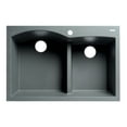 thumbnail image 5 of brand AB3320DI-T Titanium 33" Double Bowl Drop In Granite Composite Kitchen Sink, 5 of 10