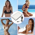 thumbnail image 4 of 100W Tanning Lamp, 192 LEDs 460nm Lighting Sun Lamp, Foldable Portable Tanning Light with Hanging  Hook, Eye Protection Self Tanning Machine for Body, Face, 4 of 7