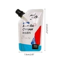 thumbnail image 5 of Ywmsfl Art Acrylic Paint, 11 Colors Acrylic Paint, 100ml Bag, Rich Pigmented, Waterproof Acrylic Paints for Artists, Beginners, 5 of 20