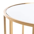 thumbnail image 4 of Safavieh Doreen Table d'Appoint en Fer et Miroir en Or, 4 of 5