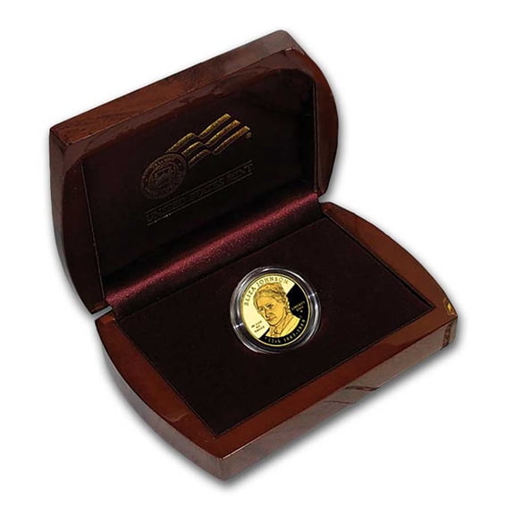 2011-W 1/2 oz Proof Gold Eliza Johnson (w/Box & COA)