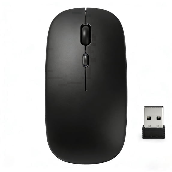 MiniHyper Wireless Mouse for AMD Ryzen 3 3250U Laptop/Desktop, Compatible with Windows/Mac PC, USB Wireless Mouse