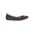 thumbnail image 2 of Time and Tru Women's Scrunch Ballet Flats, Wide Width Available, 2 of 6
