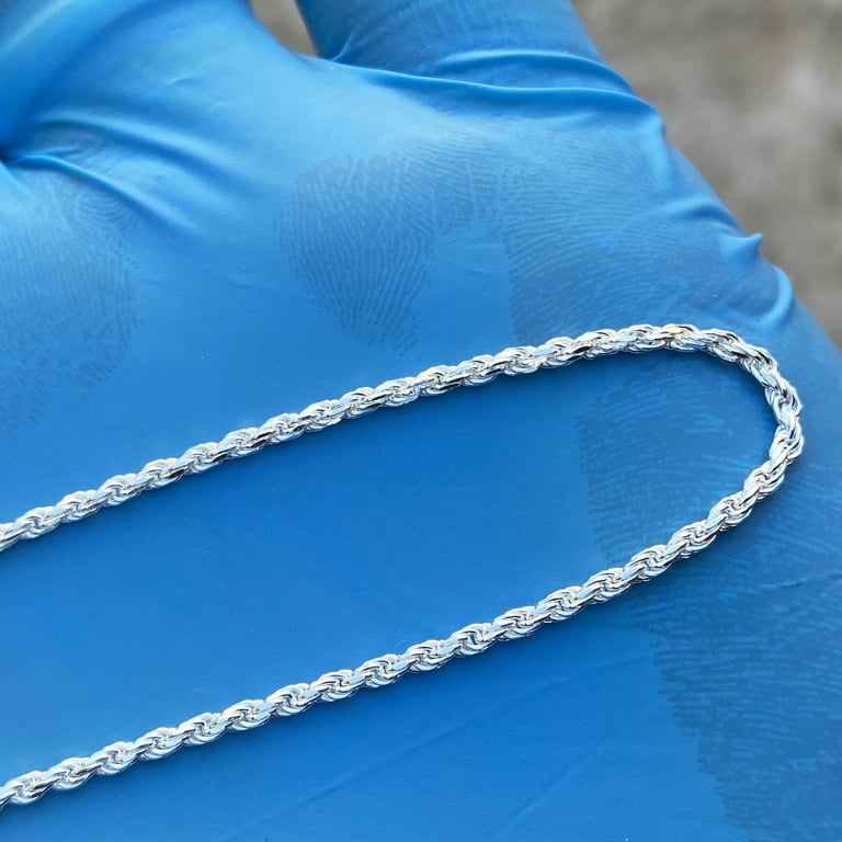 ITALY MADE SILVER925 TWIST NECKLACE/シルバー Vintage 18