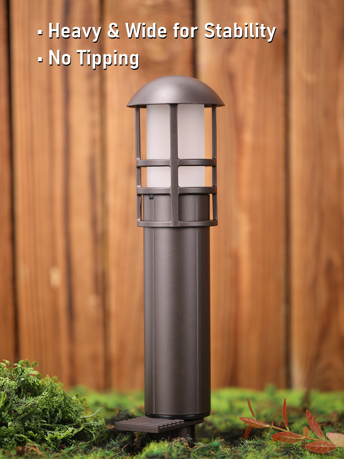 18 Pack 3W LED Landscape Light, IP65 Waterproof, 12-24V Low Voltage, 3000K Warm White, Aluminum Housing with Ground Stake