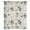 Beige, variant on Teal Beige Floral Sheer Curtains 84 Inch Length, Light Filtering Voile Curtain Panel, Spring Elegant Garden Flowers Blue Rod Pocket Drapes Window Treatments for Living Room Bedroom 52"x84"