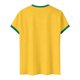thumbnail image 4 of Women's Football Graphic T-Shirt, Women's V-Neck Short Sleeve Letter Print T-Shirt, Fashion Casual Top for Daily Wear for Soccer Tournament 2026 Yellow Size: 2XL, 4 of 5