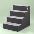 thumbnail image 3 of Zinus 4-Step High Density Foam Pet Stairs/Pet Ramp/Pet Ladder Extra Large Gray, 3 of 6