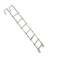 thumbnail image 3 of Stromberg Carlson Rear Door Ladder LA-401 Fits On Rear Of Any RV Straight Or Contoured; 1 Inch Diameter Tubing/Flat Steps; 250 Pounds Weight Capacity; 7 Rungs; Silver, 3 of 5
