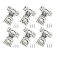 thumbnail image 1 of 6 Pack Close Cabinet Hinges for Kitchen Cabinets - Closing Kitchen Cabinet Hinges Concealed, 1 of 5