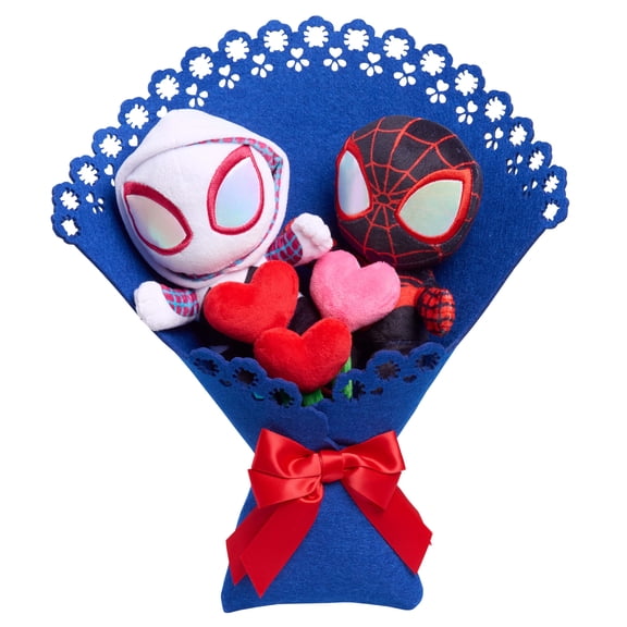 Marvel Valentine 14-inch Medium Plush Bouquet, Kida Ages 3 and up