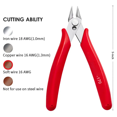 thumbnail image 2 of Qianli Wire cutter, precision electronic wire cutter, one of the strongest and sharpest side cutters with an opening spring, ideal for ultra-fine cutting needs, 2 of 5