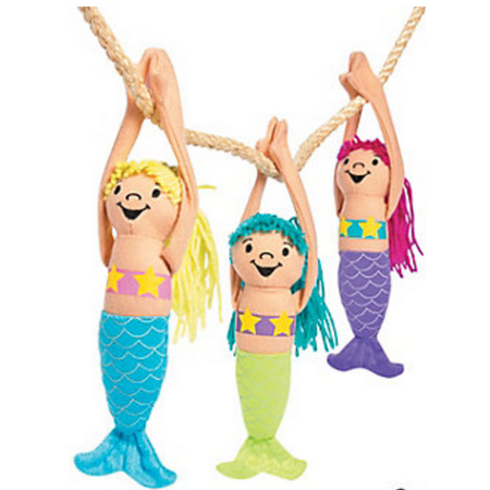  Mermaid  Dolls 12 Long Armed Hanging Mermaids  for Kids 