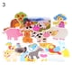 thumbnail image 2 of Gwong Juguete Dibujos animados animal coche de madera rompecabezas de ensamblaje tablero inteligencia niños juguete Gwong 30002983, 2 of 7