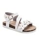 thumbnail image 1 of Sandalias Blancas Mujer Moramora con Diseño Floral, 1 of 4