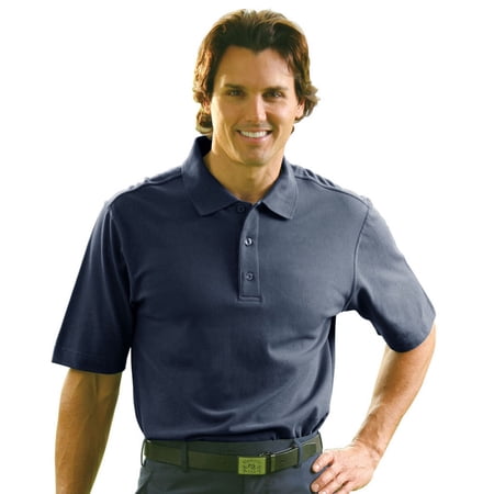 Monterey Club Men's Combed Cotton Solid Pique Golf Polo Shirt #1201