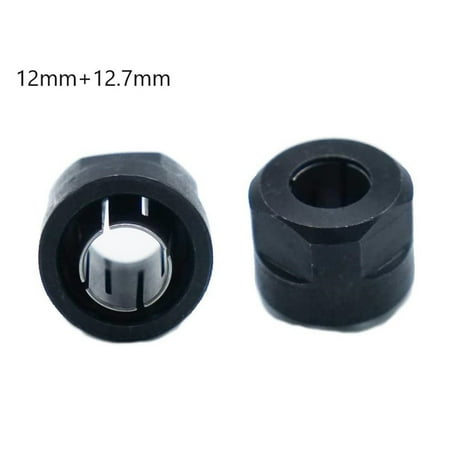 

BCLONG 2Pcs 12.7/12Mm Collet Nut For 3612Y 3612T 3612 3612C 3600H Rp2300 Rp2301 Mt3600