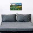 thumbnail image 3 of Wildflower Meadow Canvas Wall Art, Washington Alpine Mountain Print, Vibrant Lupine Landscape Artwork for Living Room Bedroom Office Decor, Ready to Hang, 3 of 6