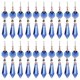 thumbnail image 1 of 20 piezas de prismas de cristal con forma de carámbano para candelabros con piezas de repuesto para luces de cristal con cuentas, 1 of 5