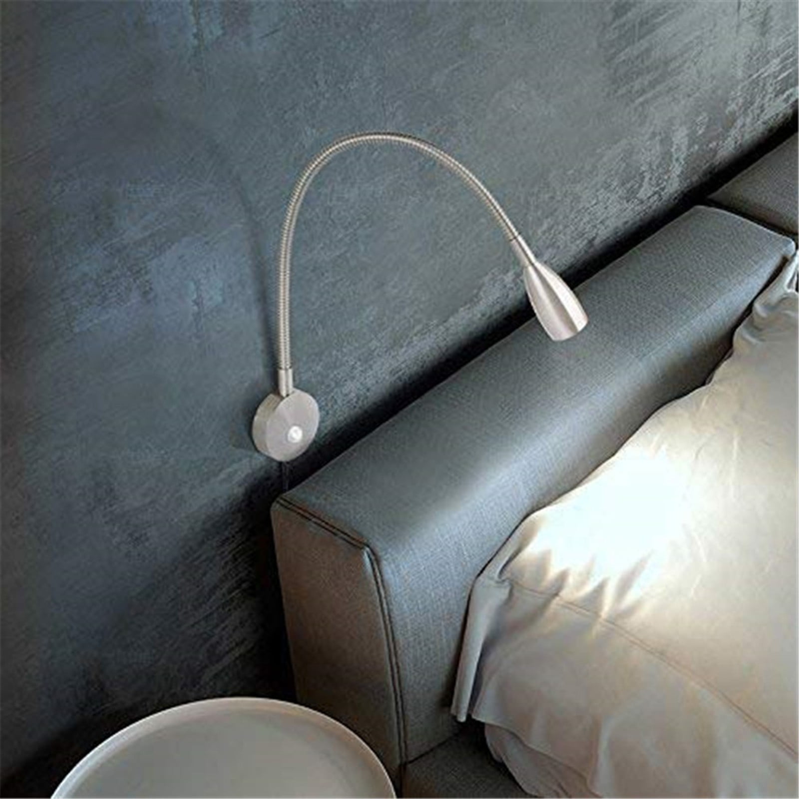 Reception cilia Overvåge Led Lights For Bedroom Bedside Reading Light, Minimalist Led Bed Reading  Lamp Dimmable Switch Headboard - Walmart.com
