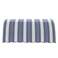 thumbnail image 2 of Awntech 5.38 Ft Savannah Waterfall Closed-Sides Awning Canopy (64.5in x 31in x 24in), Navy/Gray/White Multi, 2 of 2