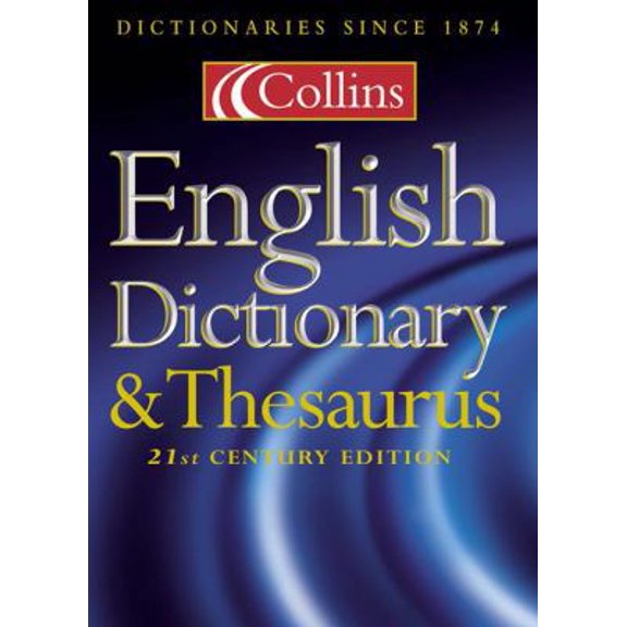 Pre-Owned Collins English Dictionary and Thesaurus (Dictionary/Thesaurus) (Hardcover) 0004725026 9780004725024