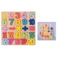 thumbnail image 2 of de Ayuda para Enseñanza Del Aprendizaje Temprano Del Rompecabezas Del Número para El Juguete de Actividad de Aprendizaje Sunnimix Tablero de rompecabezas de número de matemáticas, 2 of 3