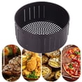 thumbnail image 3 of 2.6L 3.5L Non-stick Air Fryer Basket Baking Drain Oil Pan Frying Accessories Kitchenware Dishwasher Safe, 3 of 10