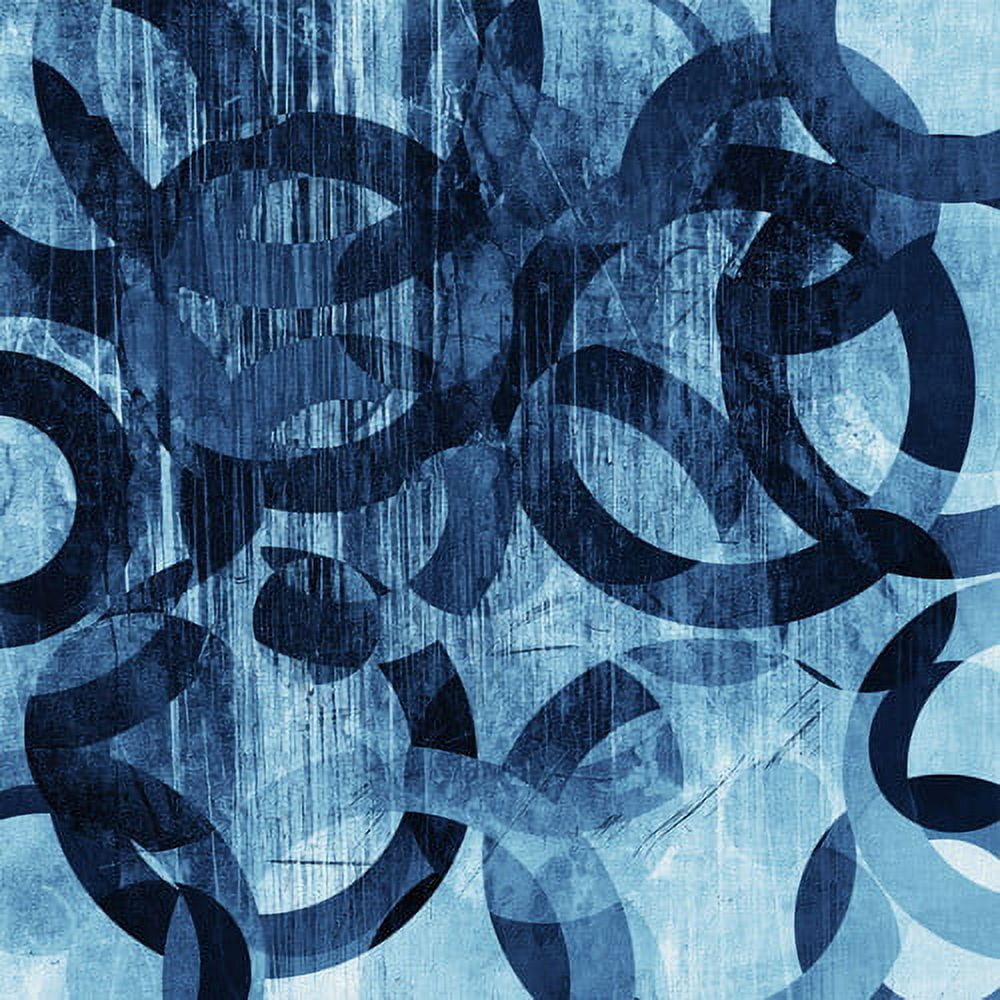 "Dancing Rings" Painting Print on Wrapped Canvas