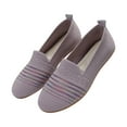 thumbnail image 2 of BONIXOOM Womens Sneakers Womens Shoes Slip-Ons Running Slip-On Sneakers Purple 2024 Summer Clearance Size 6.5, 2 of 9