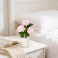 thumbnail image 3 of Artificial Rose Flower Lights, Flower Lamp Decor Table Lamp for Bedroom Living Room Bar Coffee Shop, Mohters Valentines Day Birthday Christmas - Romantic Gifts for Women Her Girlfriend Wife Mom, 3 of 13