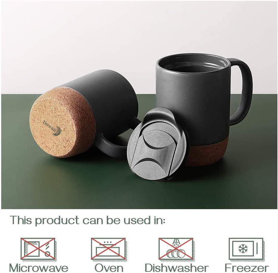 DOWAN Coffee Mugs Set Of 2 Offer 