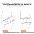 thumbnail image 4 of Maternity Belly Band For Pregnancy - Soft & Breathable Pregnancy Belly Support Belt, Pelvic Support Bands, Pregnancy Back Brace, 4 of 5