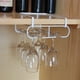 thumbnail image 5 of Soporte para copas de vino, estante para copas de vino debajo del gabinete, soporte para copas de vino, estética elegante, 5 of 12