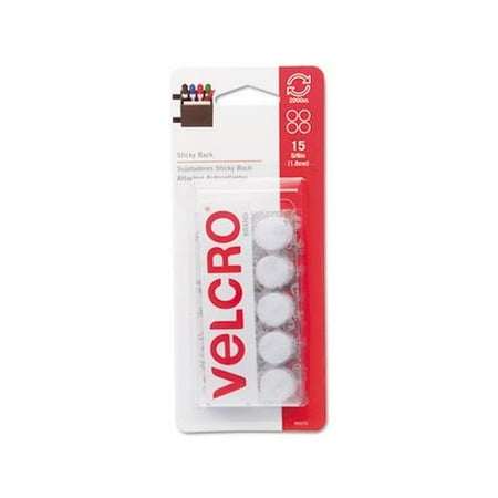 Velcro Sticky-Back Hook and Loop Dot Fasteners on Strips VEK90070