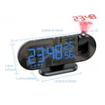 thumbnail image 4 of YAOMOBB Desktop Digital Clock Electronic Projection Clock Large Screen Snooze Function FM Radio Temperature Humidity Display, 4 of 6